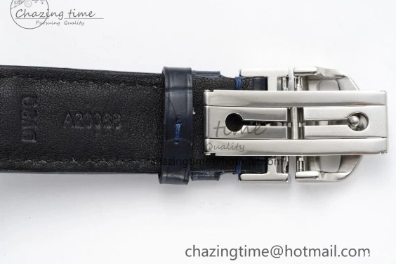 MIROTIME 1230 Portuguese Chrono IW3716 RSF 1:1 Best Edition Blue Dial on Black Leather Strap A RelaxedFit 7045